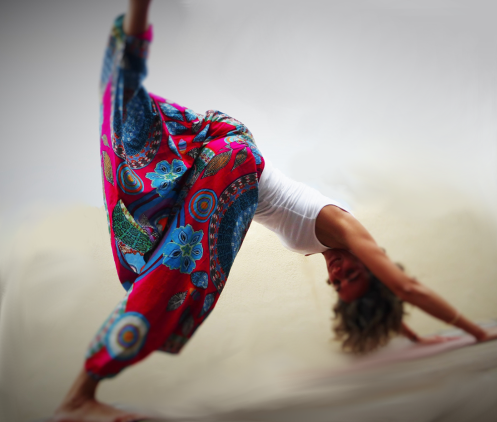 Chrystelle yoga pose